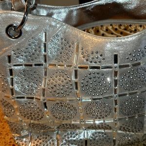 Silver purse